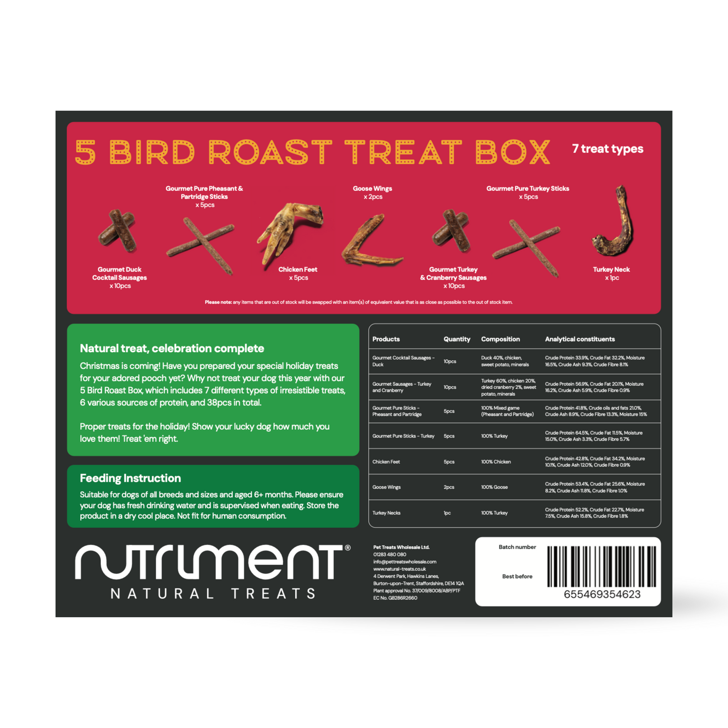 5 Bird Roast Box (1 box)