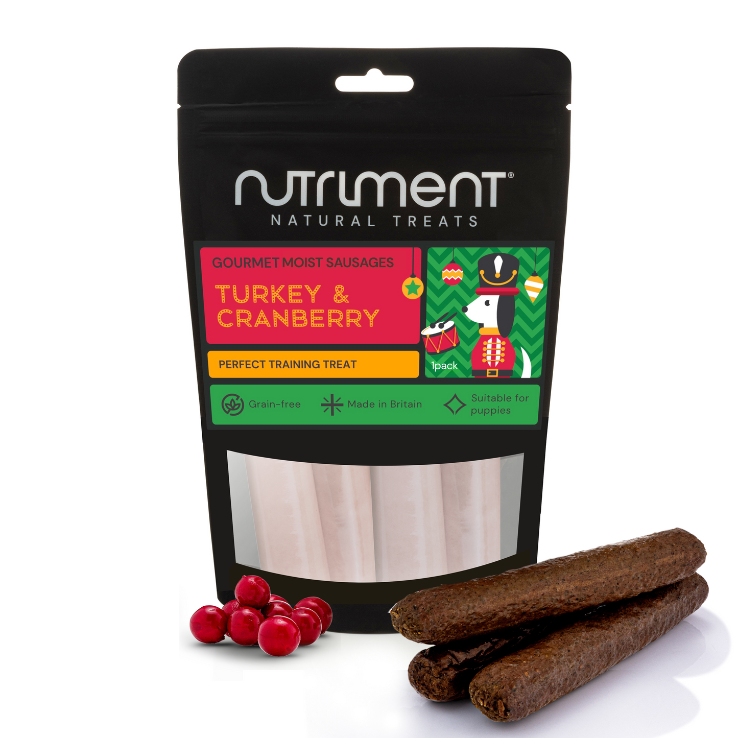 Gourmet Moist Sausages - Turkey and Cranberry