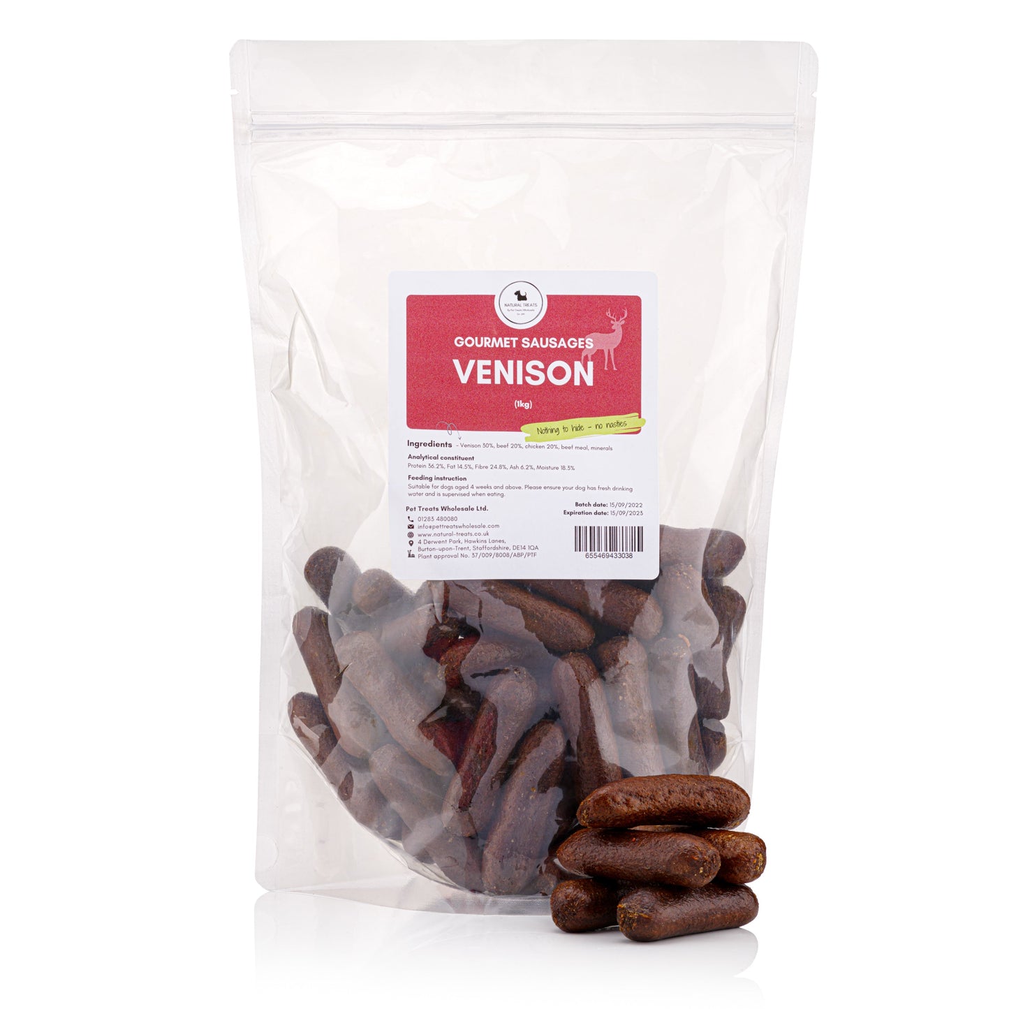 Gourmet Sausages (250g, 500g, 1kg & 3kg)