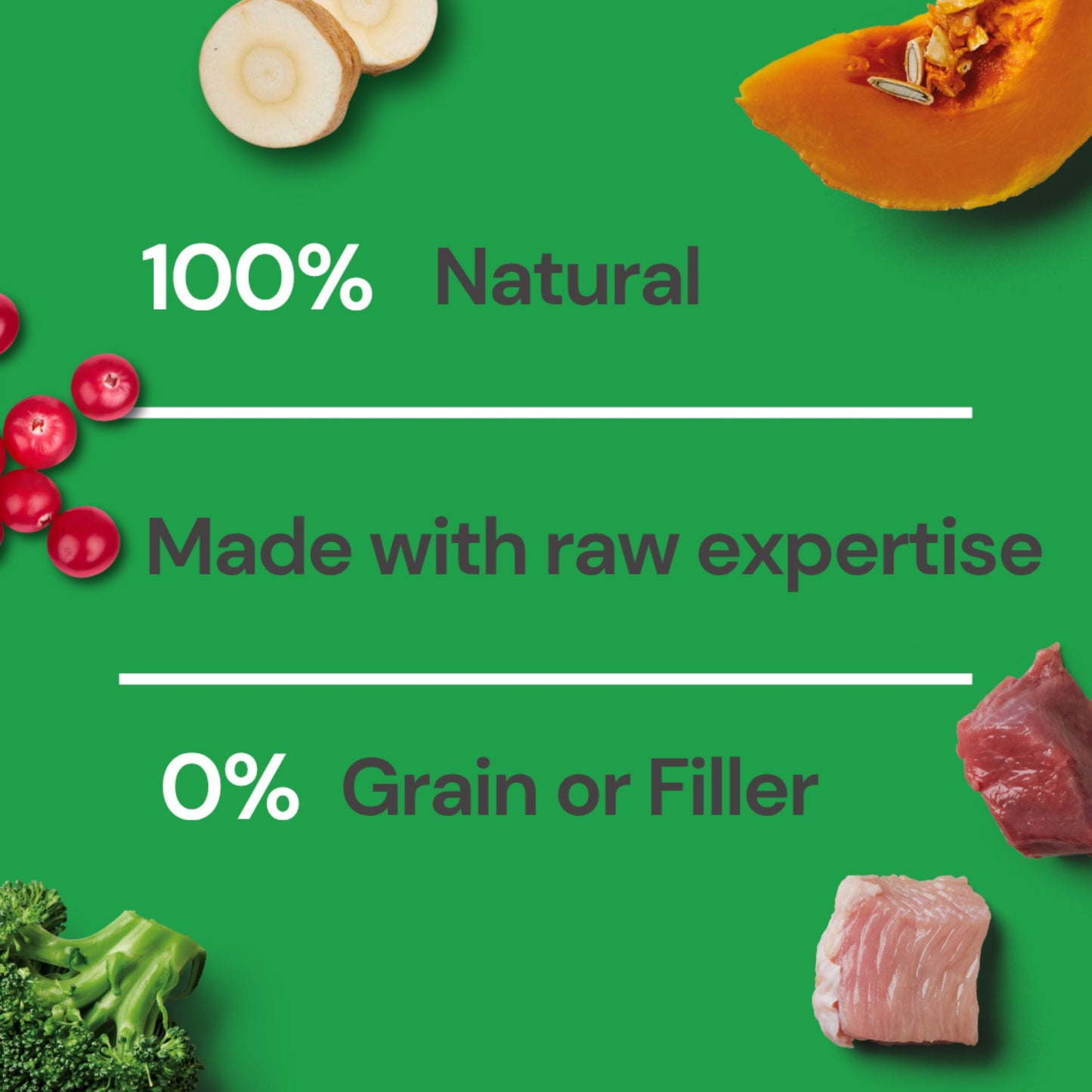 Raw Venison & Turkey 500g - Christmas Limited Edition