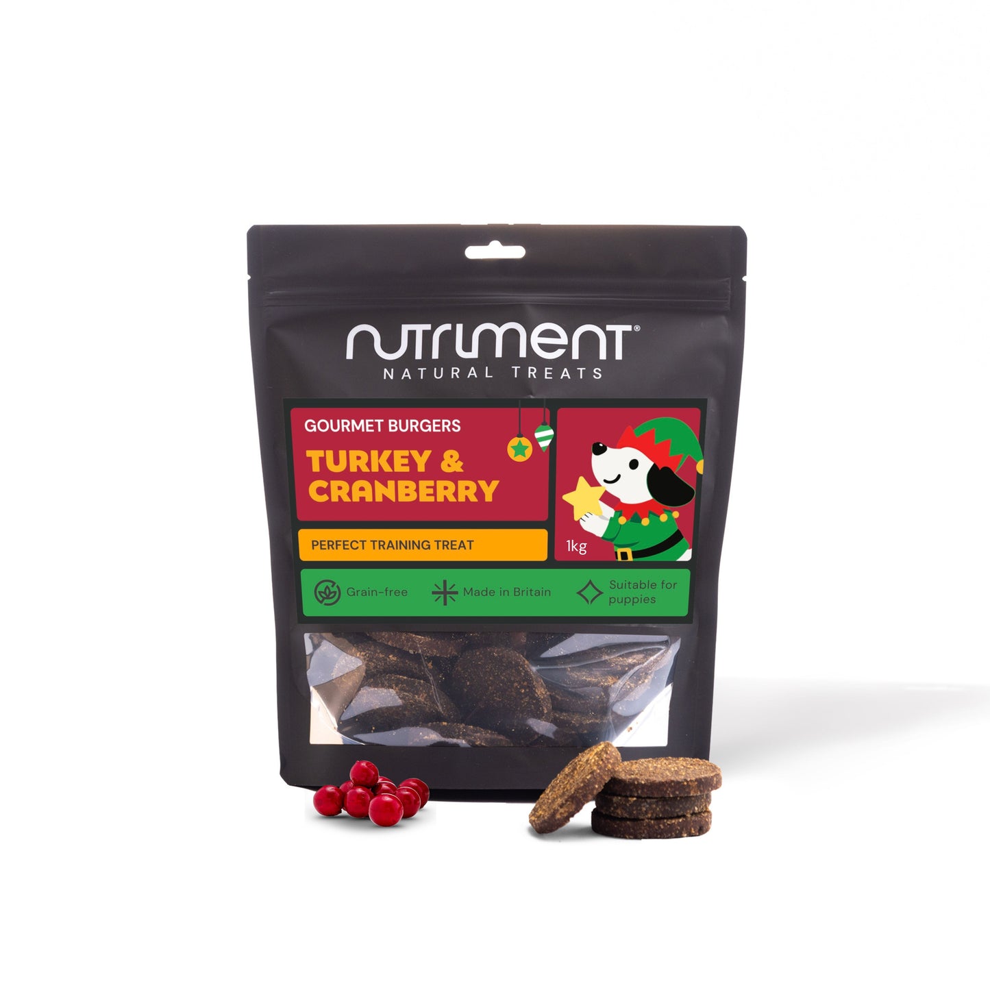 Gourmet Burgers - Turkey and Cranberry