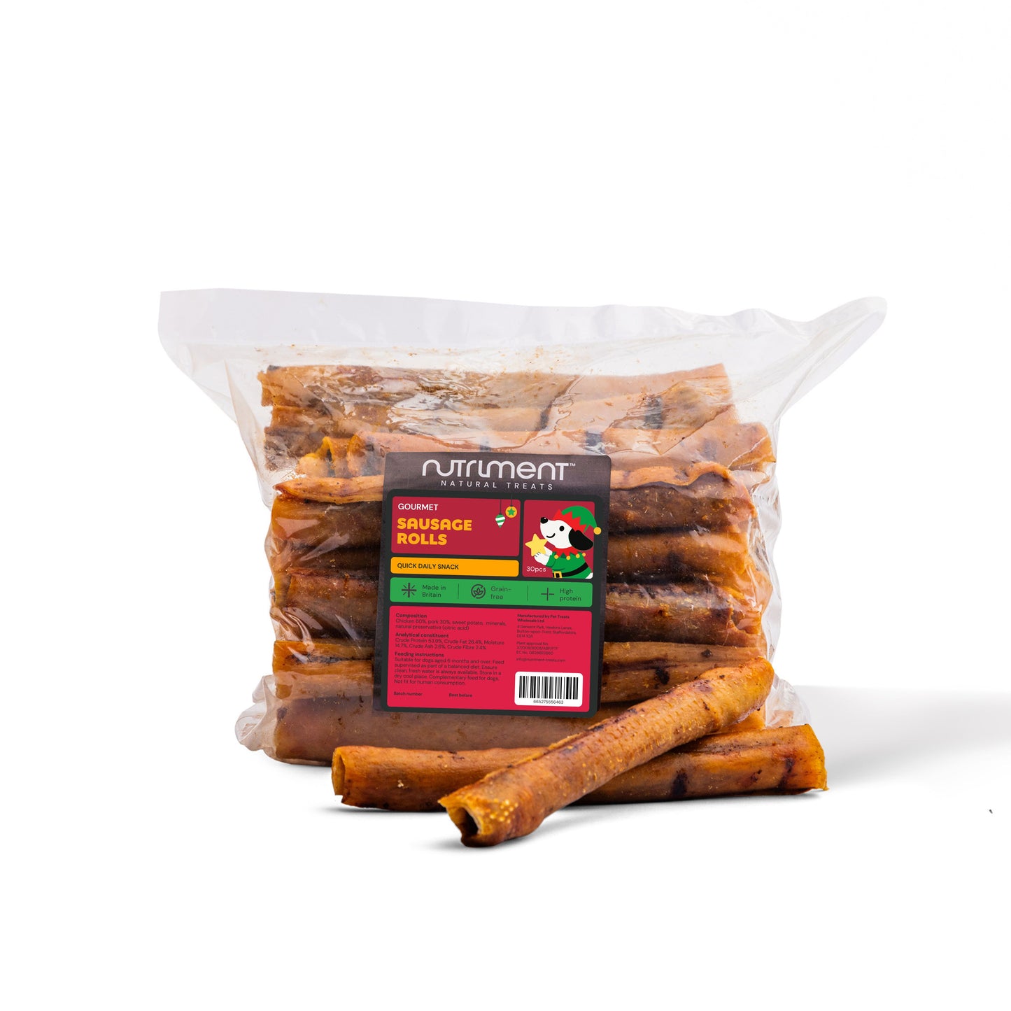 Sausage Rolls - wrapped in Pork Rind